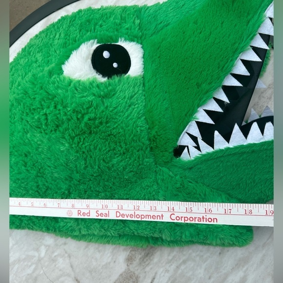 Bee Happy Giant Plush Mask Dinosaur From 2021 New With Tag - Picture 8 of 9